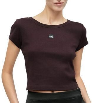 Calvin Klein Jeans T-shirt Korte Mouw Label 2x2 - Foto 3