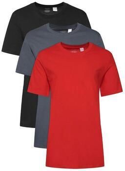 Calvin Klein T-shirt S S CREW NECK 3PK met geborduurd logo (3-delig Set van 3) - Foto 3