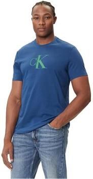 Calvin Klein Jeans Regular fit T-shirt van puur katoen met logoprint - Foto 1