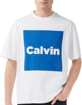 Calvin Klein Jeans T-shirt Korte Mouw Calvin Box Gra - Foto 2