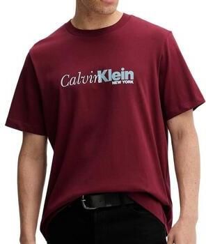 Calvin Klein T-shirt SS 20S EU CALVIN CURSIVE GRAPHIC - Foto 7