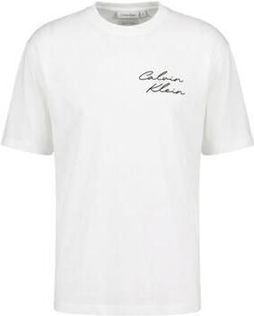 Calvin Klein Jeans relaxed fit T-shirt van puur katoen