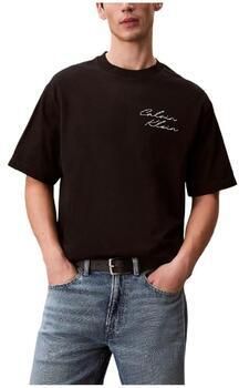 Calvin Klein Jeans relaxed fit T-shirt van puur katoen
