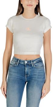 Calvin Klein Jeans T-shirt Korte Mouw MONOGRAM BABY TEE LV047AB802