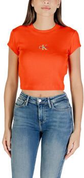 Calvin Klein Jeans T-shirt Korte Mouw MONOGRAM BABY TEE LV047AB802