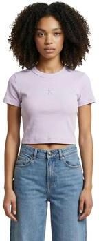Calvin Klein Jeans T-shirt Korte Mouw MONOGRAM BABY TEE LV047AB802