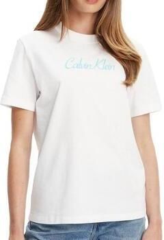 Calvin Klein Jeans T-shirt Korte Mouw Ss 20s Classic Logo - Foto 2