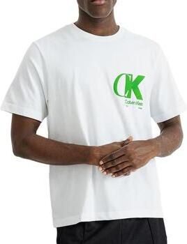 Calvin Klein T-shirt SS 20S EU CK OVERLAP GRAPHIC TEE