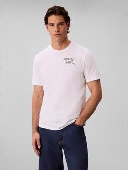Calvin Klein Jeans T-shirt Korte Mouw Ss 30S Eu Block Scri