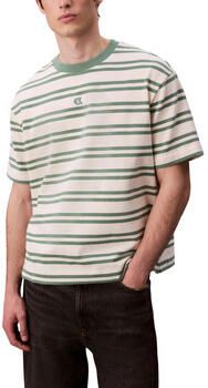 Calvin Klein Jeans T-shirt Korte Mouw SS HVYWT STRIPE JERS LV04RC235G