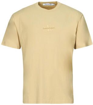 Calvin Klein Jeans T-shirt Korte Mouw WASHED MONOLOGO TEE