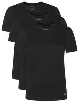 Calvin Klein Underwear Pyjamabovendeel met logostitching in een set van 3 stuks model 'Classic' - Foto 3