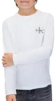 Calvin Klein Jeans T-Shirt Lange Mouw Chest Monologo
