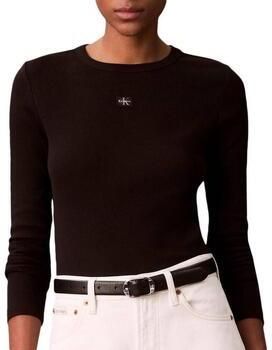 Calvin Klein Jeans T-Shirt Lange Mouw Label - Foto 3