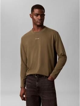 Calvin Klein Jeans T-Shirt Lange Mouw Ls Easy 20S Retro Ca