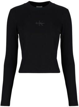 Calvin Klein Jeans T-Shirt Lange Mouw LS MONOLOGO BABY TEE