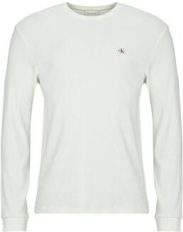 Calvin Klein Jeans T-Shirt Lange Mouw LS WAFFLE BADGE CREW LV040EM217