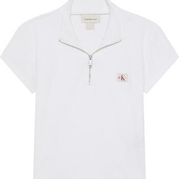 Calvin Klein Jeans T-shirt Lv047g240g Ss Woven Label 2x2 Baby