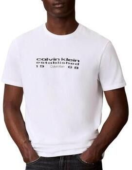 Calvin Klein Jeans T-shirt Korte Mouw lv04rg800gbiyaf2xl - Foto 2