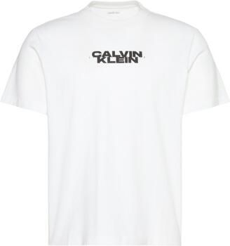 Calvin Klein Jeans T-shirt Lv04rg834g Washed Spine Graphic Tee