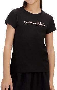 Calvin Klein Jeans T-shirt Script Logo Slim Ss