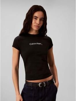 Calvin Klein Jeans T-shirt Ss Slim Fit Heart Lo