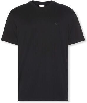 CK Calvin Klein T-shirt met logostitching model 'SUPIMA'