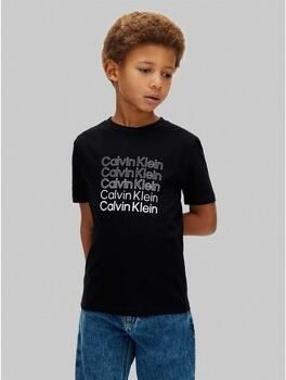 Calvin Klein Jeans T-shirt Stacked Logo Ss