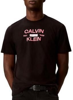 Calvin Klein Jeans T-shirt Lv04rg805g Eu Calvinklein Stack Gra