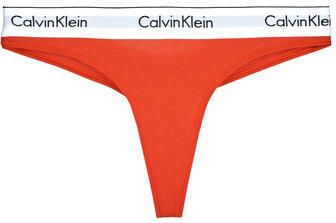 Calvin Klein Underwear String met elastische band met label