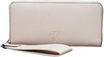 Calvin Klein Moderne Webbing Portemonnee Beige Dames