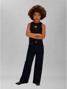 Calvin Klein Jeans Top Ck Logo Tank Top
