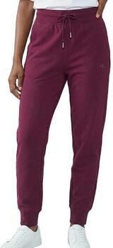 CALVIN KLEIN Dames Broeken Archive Logo French Terry Slim J Bordeaux - Foto 5