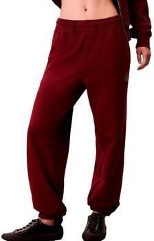 CALVIN KLEIN Dames Broeken Monologo French Terry Jogger Bordeaux - Foto 12