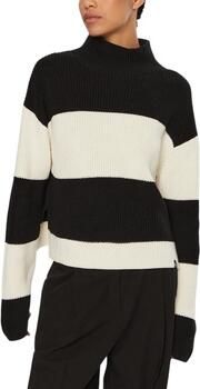 CALVIN KLEIN Dames Truien & Vesten Chunky Loose High Neck Sweater Wit