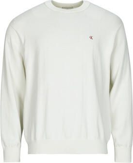 CALVIN KLEIN Heren Truien & Vesten Ls Ez Cotton Crewnk Sweater 12gg Creme - Foto 15