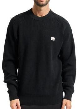 Calvin Klein Trui met ronde hals LS EZ COTTON WAFFLE CRWNK SWTR 9 - Foto 8