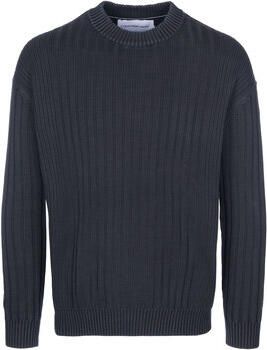 Calvin Klein Jeans Heren Trui Herfst Winter Collectie 100% Katoen Black Heren
