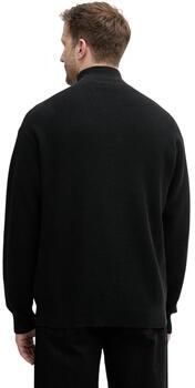 CALVIN KLEIN Heren Truien & Vesten Ls Ez Cotton Waffle Quarter Zip Zwart - Foto 9