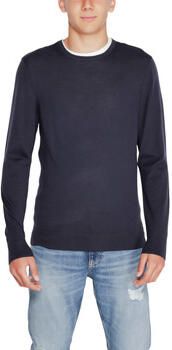 Calvin Klein Jeans Gerecyclede Wol Crew Neck Sweater Blue Heren - Foto 5
