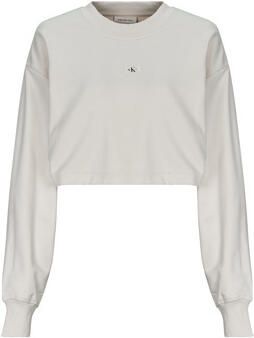 Calvin Klein Jeans Trui WOVEN LABEL SHORT CREWNECK - Foto 1