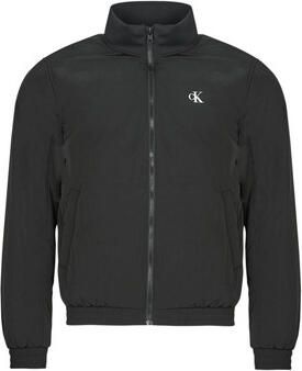 Calvin Klein Jeans Jack met labelprint model 'PADDED HARRINGTON'