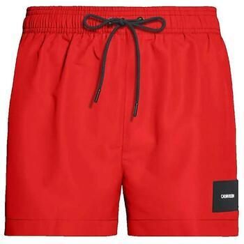 Calvin Klein Jeans Zwembroek Short de bain Drawstring rouge