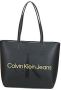 Calvin Klein Jeans Zwarte tas voor vrouwen voor lente zomer Black Dames - Thumbnail 2