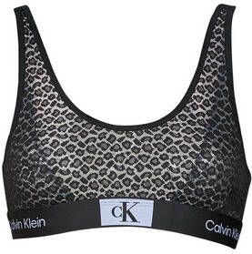 Calvin Klein Underwear Unlined Bralette Bh's Kleding Black maat: XS beschikbare maaten:XS