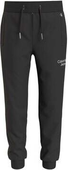 Calvin Klein Jeans Broek Pantaloni Stack Logo Sweatpants
