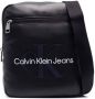 Calvin Klein Jeans Verstelbare Crossbody Tas Effen Patroon Black Heren - Thumbnail 2