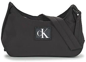 Calvin Klein Dames City Nylon Schoudertas Zwart Black Dames
