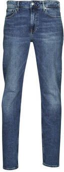 Calvin Klein Jeans Slanke taps toelopen J30J3224421A4 Blauw Heren