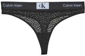 Calvin Klein Jeans String met logo in band model 'MODERN THONG'